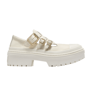 Converse Wmns Chuck Taylor All Star Lugged Heel Mary Jane Platform Low 'Egret Gold'
