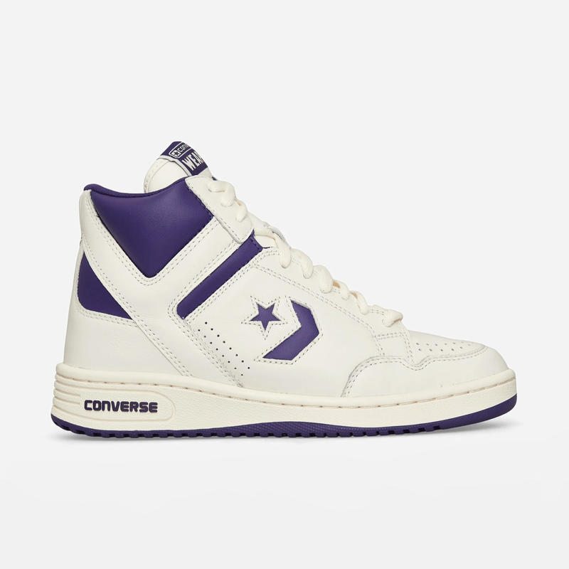 Converse Weapon Mid 'Vintage White Court Purple'