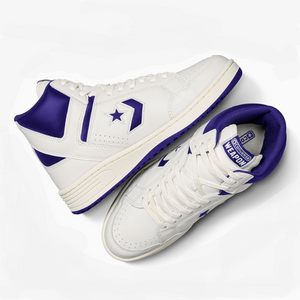 Converse Weapon Mid 'Vintage White Court Purple'