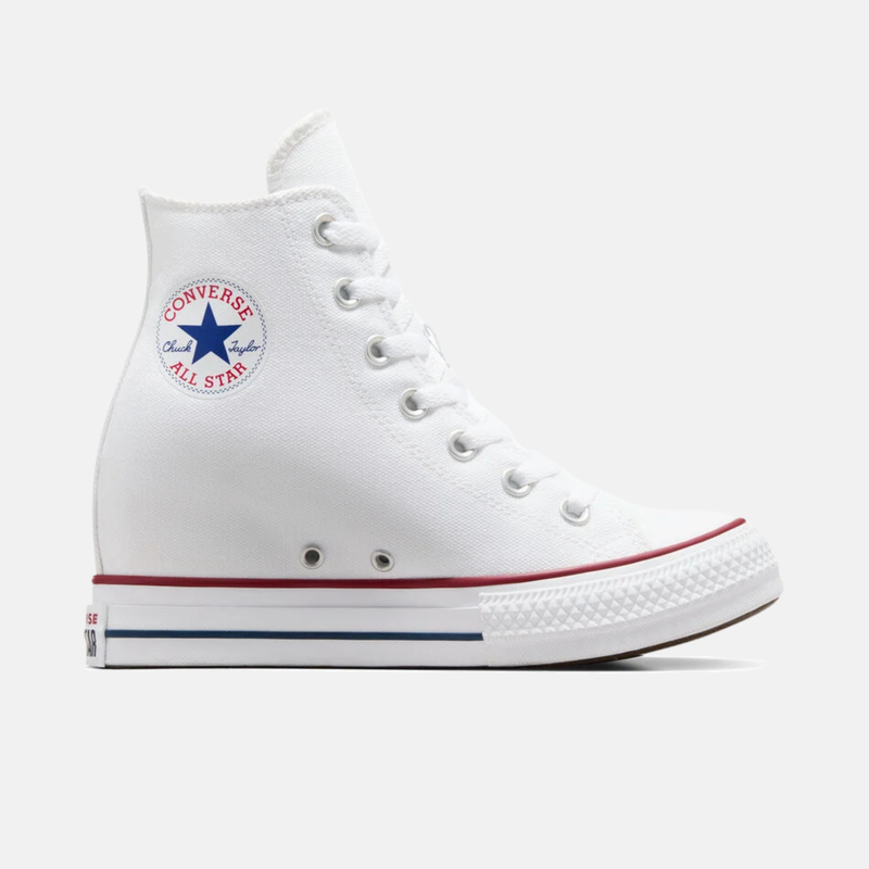 Converse Wmns Chuck Taylor All Star Wedge Platform High 'White Red Navy'