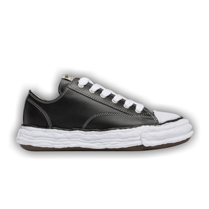 Maison Mihara Yasuhiro Peterson OG Sole Leather Low 'Black White'