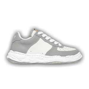 Maison Mihara Yasuhiro Wayne OG Sole Embossed Leather Low 'Grey White'