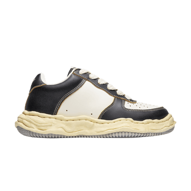 Maison Mihara Yasuhiro Wayne OG Sole Vintage Leather Low 'Black White'