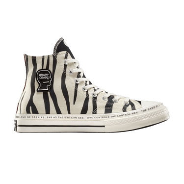 Brain Dead x Converse Chuck 70 High 'Mismatched Prints'