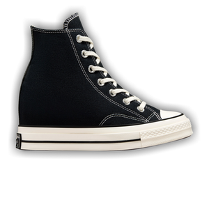 Converse Wmns Chuck 70 Wedge Platform High 'Black Egret'