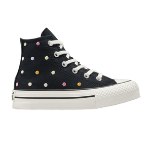 Converse Chuck Taylor All Star Lift Platform High PS 'Embroidered Polka Dots'