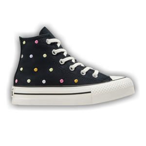Converse Chuck Taylor All Star Lift Platform High PS 'Embroidered Polka Dots'