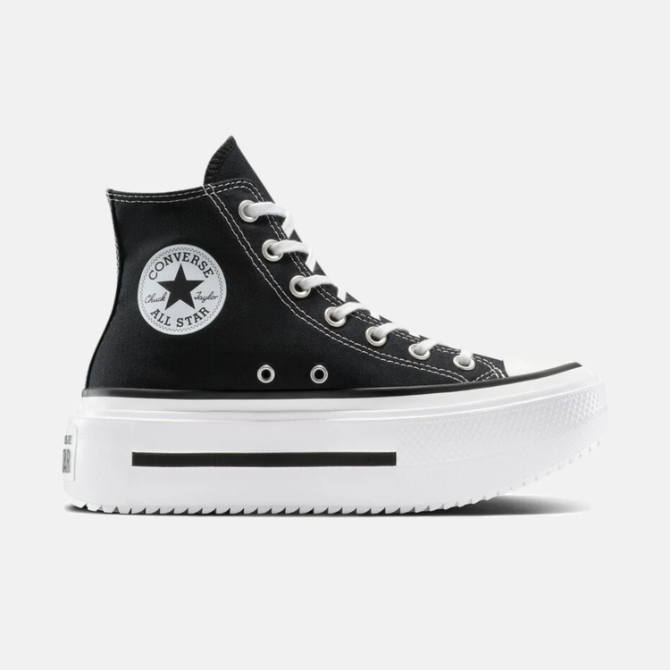 Converse Chuck Taylor All Star Lift Double Stack High 'Black White'