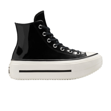 Converse Wmns Chuck Taylor All Star Lift Double Stack Platform High 'Black Patent Leather'