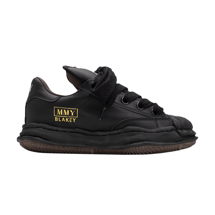 Maison Mihara Yasuhiro Blakey Puffer OG Sole Leather Low 'Black' A12FW723 BLK