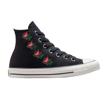 Converse Wmns Chuck Taylor All Star High 'Cross Stitch Roses'