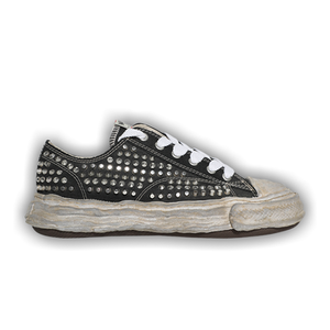 Maison Mihara Yasuhiro Peterson 23 OG Sole Studded Canvas Low 'Black White'
