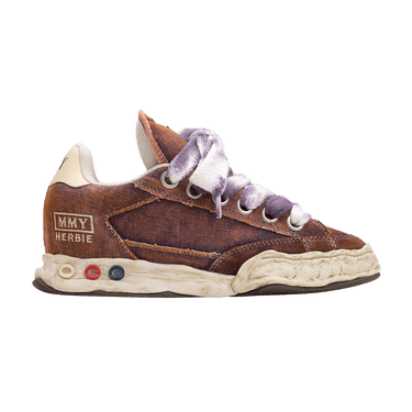 Maison Mihara Yasuhiro Herbie Puffer OG Sole Washed Denim Low 'Purple'