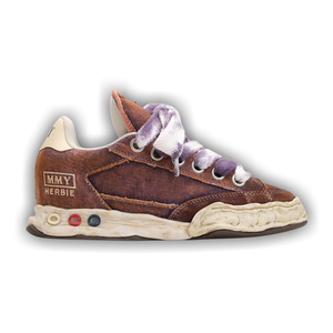 Maison Mihara Yasuhiro Herbie Puffer OG Sole Washed Denim Low 'Purple'