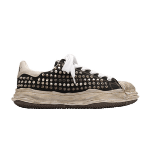 Maison Mihara Yasuhiro Blakey OG Sole Studded Canvas Low 'Black White'