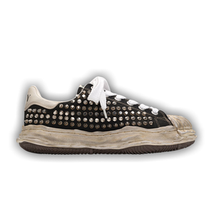Maison Mihara Yasuhiro Blakey OG Sole Studded Canvas Low 'Black White'