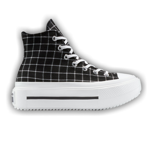 Converse Wmns Chuck Taylor All Star Lift Double Stack Platform High 'Plaid'