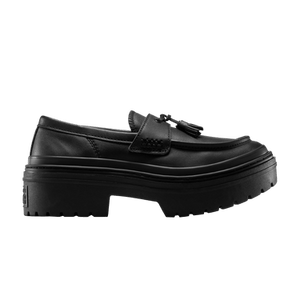 Converse Wmns Chuck Taylor All Star Lugged Heel Loafer Platform Low 'Triple Black'