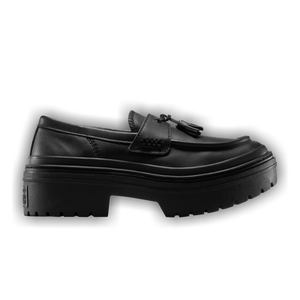Converse Wmns Chuck Taylor All Star Lugged Heel Loafer Platform Low 'Triple Black'