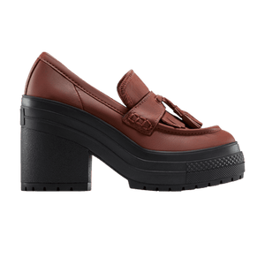 Converse Wmns Chuck 70 De Luxe Heel Loafer Platform Low 'Dark Roast'