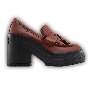 Converse Wmns Chuck 70 De Luxe Heel Loafer Platform Low 'Dark Roast'