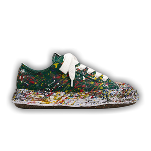 Maison Mihara Yasuhiro Peterson 23 OG Sole Sputtering Paint Canvas Low 'Green'