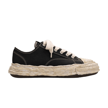 Maison Mihara Yasuhiro Peterson 23 OG Sole Garment Dyed Canvas Low 'Black'