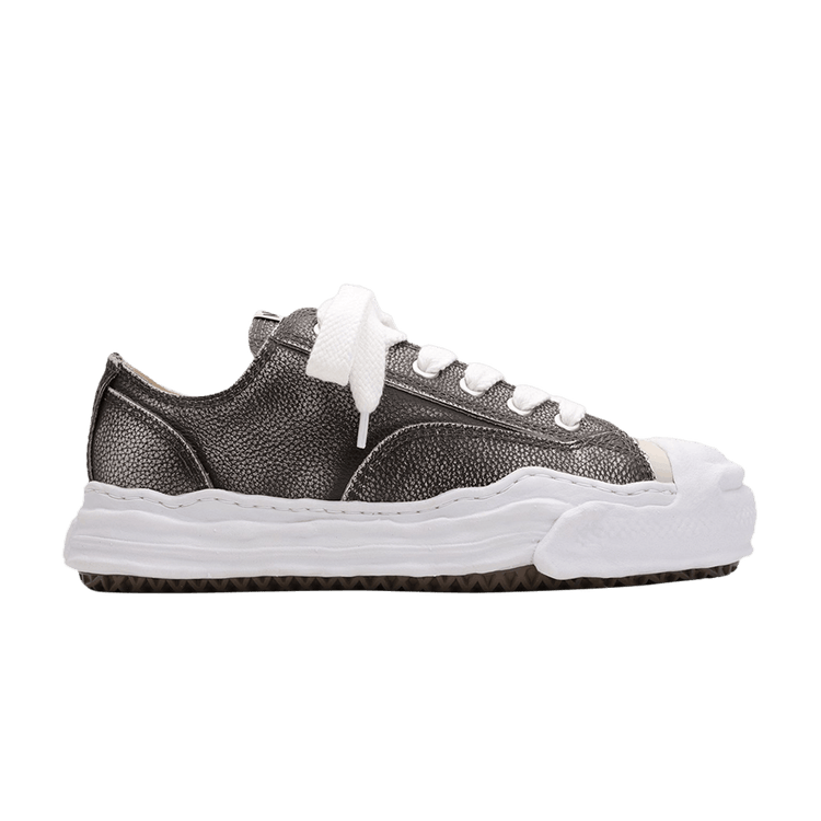 Maison Mihara Yasuhiro Hank OG Sole Brushed Shrink Leather Low 'Black' A14FW743 BLK