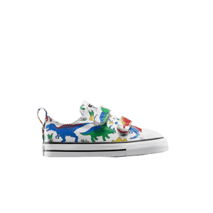 Converse Chuck Taylor All Star EasyOn Low TD 'Dino Party - Totally Blue Enamel Red'