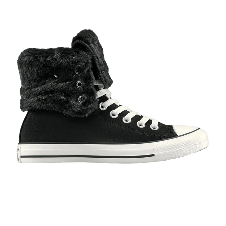 Converse Wmns All Star Fold Over Hi 'Black Egret' A15138C