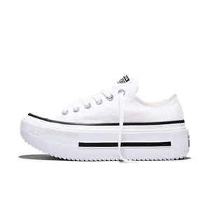 Converse Chuck Taylor All Star Lift Double Stack Low 'White Black'