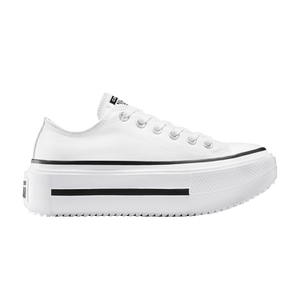 Converse Chuck Taylor All Star Lift Double Stack Low 'White Black'