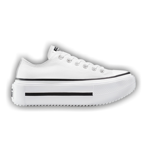 Converse Chuck Taylor All Star Lift Double Stack Low 'White Black'