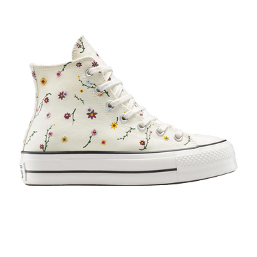 Converse Wmns Chuck Taylor All Star Lift Platform High 'Embroidered Blooms'