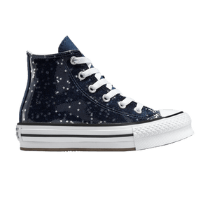 Converse Chuck Taylor All Star EVA Lift Platform High PS 'Navy Star Glitter'