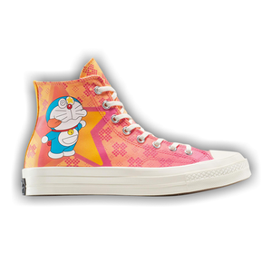 Doraemon x Converse Chuck 70 High 'Habanero Gold Flamingo'