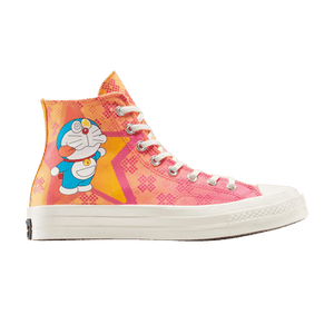 Doraemon x Converse Chuck 70 High 'Habanero Gold Flamingo'