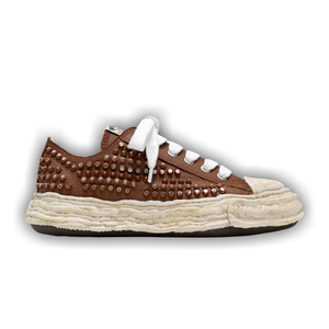 Maison Mihara Yasuhiro Peterson23 Og Sole Studded Canvas Low 'Brown'