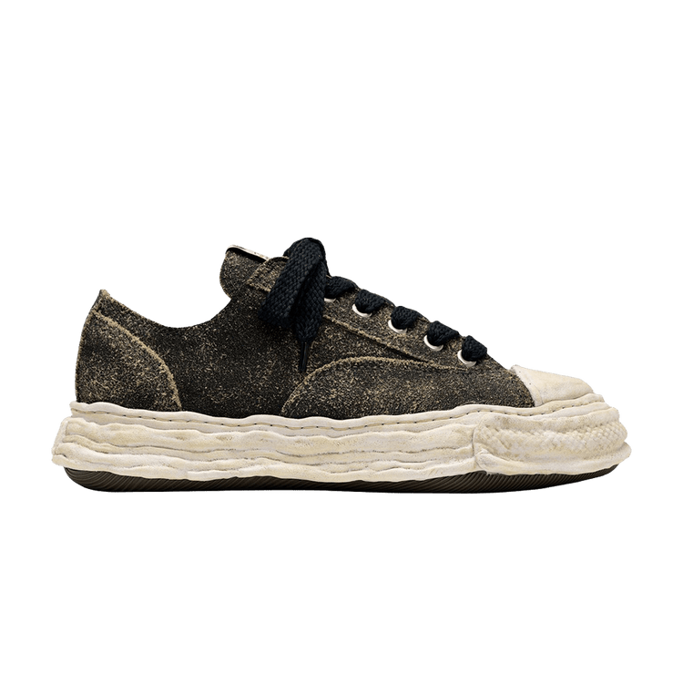 Maison Mihara Yasuhiro Peterson23 OG Sole Vintage Suede Low 'Black' A15FW724 BLK