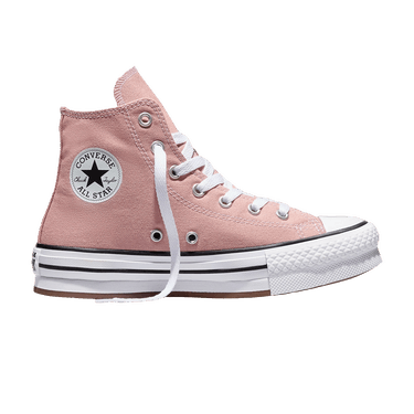 Converse Chuck Taylor All Star Eva Lift Platform Canvas Big Kid 'Petal Pit'