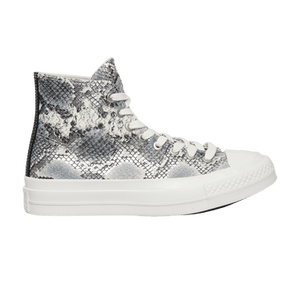 Converse Chuck Taylor All Star First String High 'Snakeskin Snow White Black'