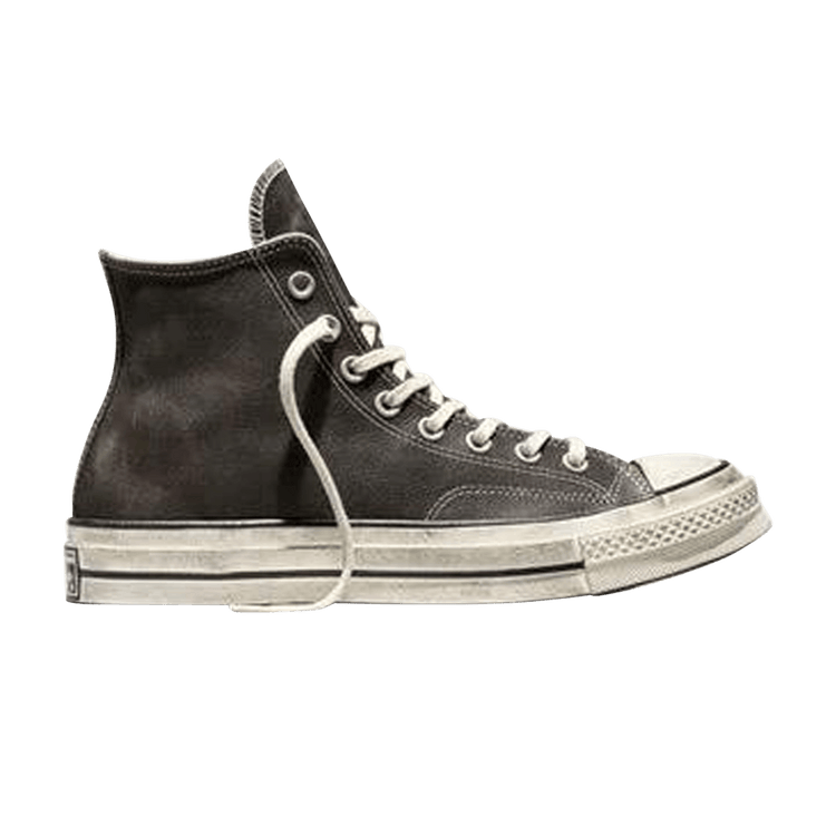 Converse Chuck 70 Burnished Leather High-Top Sneakers 'Black' A20047C