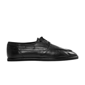 Auralee Deck Shoe 'Black'