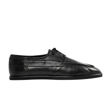 Auralee Deck Shoe 'Black'