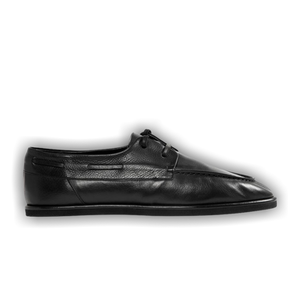 Auralee Deck Shoe 'Black'