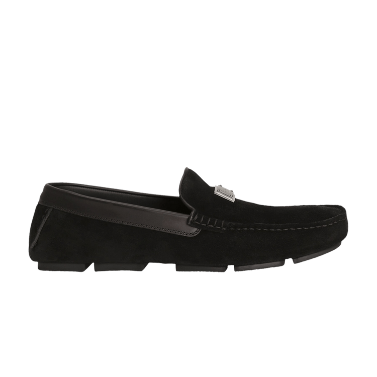 Dolce & Gabbana Split Calfskin Slipper 'Black' A50735 A0100 8B956