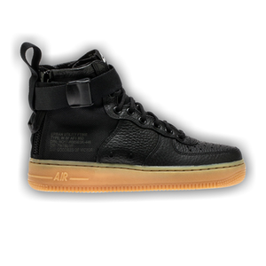 Nike Wmns SF Air Force 1 Mid 'Black Gum'