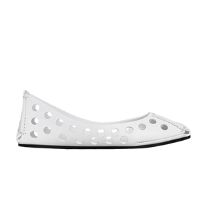 Alaïa Wmns Perfo Ballet Flat 'White'