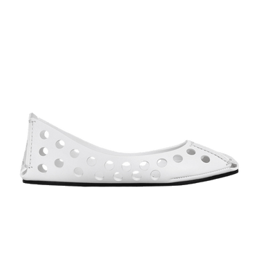 Alaïa Wmns Perfo Ballet Flat 'White'