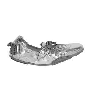 Acne Studios Wmns Lace Up Ballet Flat 'Silver'